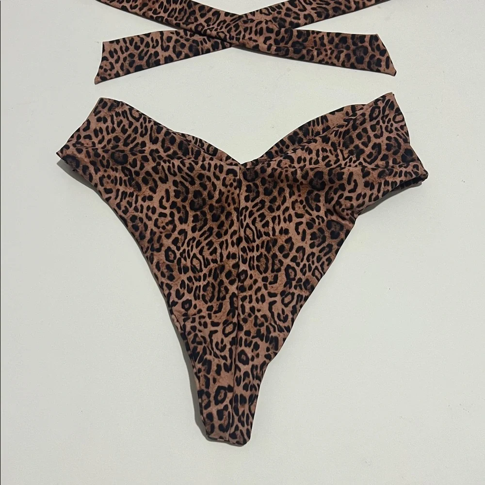 Skatie Leopard Print Bikini - Picture 14 of 16